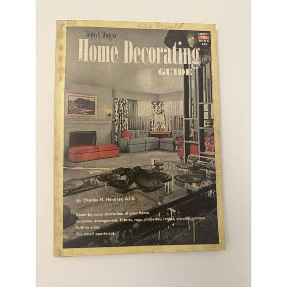 1951 Today’s Woman Home Decorating Magazine Guide #122 Vintage MCM mid century - Picture 1 of 11